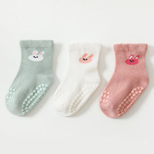 * rabbit * S size * Kids socks slip prevention attaching sebbx22 baby socks slip prevention socks Kids shoes under baby socks baby 