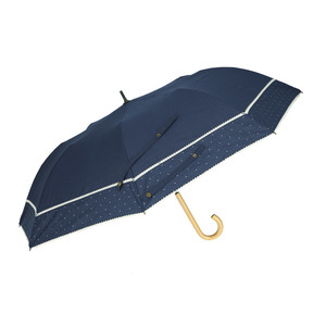 * cut .. dot NV * HYGGE. rain combined use Short wide umbrella 55cm umbrella . rain combined use lady's trance foam parasol umbrella shade UV cut 