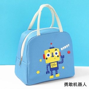 ☆ ロボット ☆ 保温 保冷バッグ かわいい はっ水 動物模様 pmylbag13 保冷 保温 ランチバッグ 動物 エコバッグ 保冷バッグ 保温バッグ