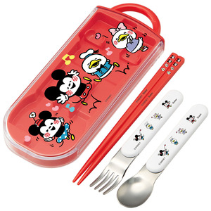 * kana partition / Mickey f lens * anti-bacterial meal . correspondence set of forks, spoons, chopsticks TACC2AG set of forks, spoons, chopsticks man girl Disney Princess super Mario 