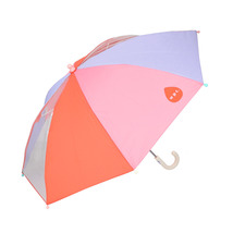 ☆ クレイジーパターンピンク ☆ 子供長傘45cm ☆ ワールドパーティー W.P.C KIDS WKN UMBRELLA 子供用かさ 傘 子供 おしゃれ_画像1