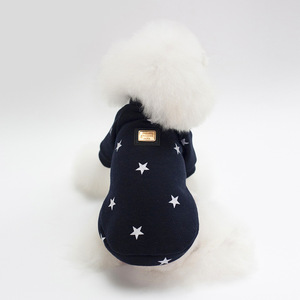 ☆ ネイビー ☆ 2XL ☆ ドッグウェア セーター 星柄 秋冬 ykdw2c 犬 服 セーター 暖かい 星柄 ぽかぽか 秋 冬 犬用セーター シンプル 犬服