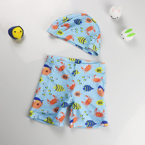 * краб × голубой * 75-85cm * Kids мужчина плавание брюки yswim5058 детский купальник мужчина колпак есть 2 позиций комплект плавание брюки 