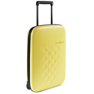 * yellow Iris * Rollink low link Flex suitcase 40L Rollink low link suitcase 40L Flex Carry case 