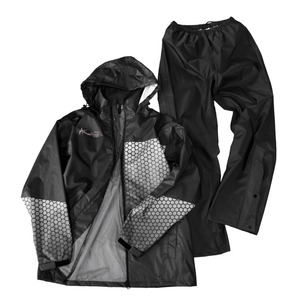* black * L size * RAIN STORM ACTIVE rainwear RSA-08 rainwear top and bottom rainsuit men's lady's 