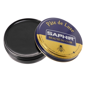 ☆ ブラック サフィール SAPHIR ビーズワックス 通販 クリーム ビーズワックスポリッシュ 靴クリーム 靴磨きワックス 靴磨き ビー ワック