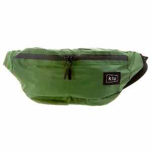 * K84-906. khaki kiukiu body bag lady's stylish men's water-repellent is . water belt bag waste to pouch body back 