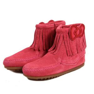 ☆ 7(13cm) ☆ 2295K.HotPink サイズ・カラー交換30日OK! ミネトンカ 通販 おすすめ ミネトンカモカシン 定番 モカシンシュー