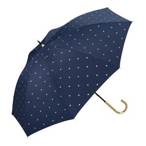 * navy * 81-30469. shade P Heart parasol light weight shade ... rain combined use long umbrella lady's wpc world party mail order ultra-violet rays measures UV cut .