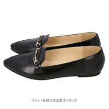 ☆ ビットBLACK/WHITE ☆ 23.5cm ☆ Angel Fit エンジェルフィット パンプス Angel Fit エンジェルフィット パンプス レディース_画像6