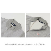 ☆ TOP/GREY ☆ LLサイズ ☆ BALL 両面起毛 ワッペン付き ジャケット BALL ジャケット 61516 ボール メンズ ブランド おしゃれ_画像7