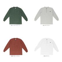 ☆ MB1.マダーブラウン ☆ Mサイズ ☆ Dickies ディッキーズ Long Sleeve Henley Shirt WL451 ディッキーズ Dickies tシャツ WL451 メンズ_画像10