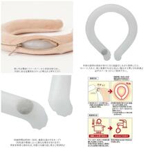 ☆ ダスティグリーン ☆ Sサイズ ☆ どこでも HOT NECK RING ウォームリング カイロ ネックウォーマー ホット ネック リング ホットリング_画像9