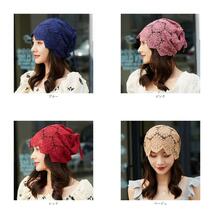 ☆ レッド ☆ 帽子 レディース kbeanie14 レースヘアキャップ レディース 帽子 レース ケア帽子 医療用帽子 ヘアキャップ 通気性_画像10