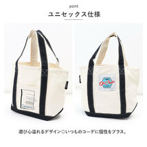 ☆ TOMBOW ☆ Old Resta MINI TOTE BAG Old Resta オールドリスタ ミニトート キャンバス ポーチ付き トートバッグ トートバック_画像5