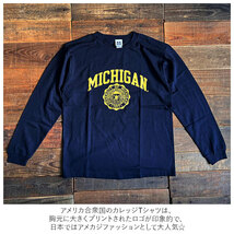 ☆ PENN ☆ XLサイズ ☆ LONG SLEEVE T-SHIRT 長袖カットソー Tシャツ 男女兼用 カットソー 長袖Tシャツ 長袖シャツ 長袖 クルーネック_画像5