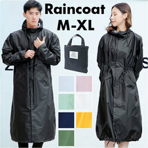 ☆ ピンク ☆ XLサイズ ☆ レインコート おしゃれ pmyraincoat002 レインコート レディース メンズ レインウェア コート_画像3