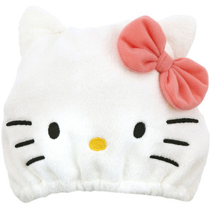 * Hello Kitty * suction speed . microfibre towel cap SKATERske-ta- towel cap child character 