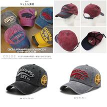 ☆ Bタイプ×レッド ☆ キャップ sehxg019 帽子 メンズ キャップ 野球帽 ベースボールキャップ ランニングキャップ cap CAP 深め 無地_画像8