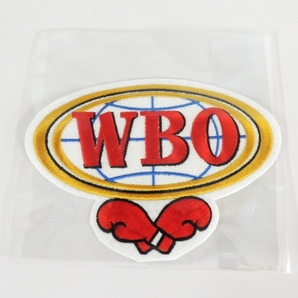 未使用 WBO ボクシング タイトルマッチ ワッペン 管1の画像3