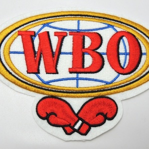 未使用 WBO ボクシング タイトルマッチ ワッペン 管2の画像1