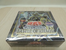 シュリンク未開封　遊戯王 デュエルモンスターズ オフィシャルカードゲーム　BATTLE OF CHAOS　1BOX　バトル・オブ・カオス_画像1