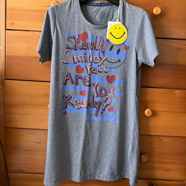 半袖Tシャツ　SMILEY FACE Ｌサイズ