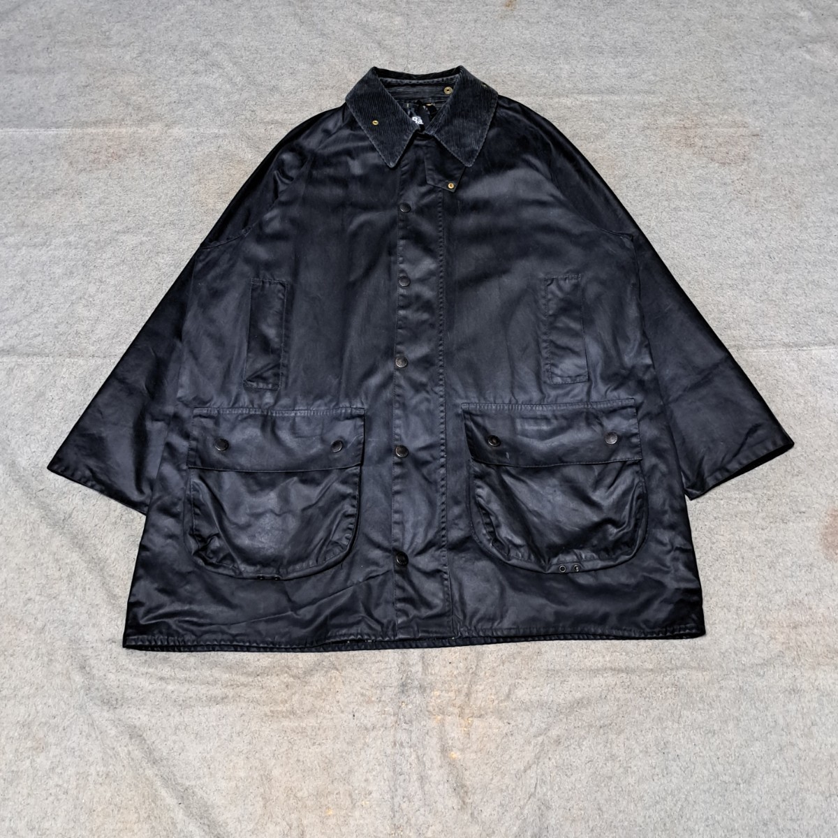 90s ミント 希少 42 ネイビー バブアー ビューフォート barbour