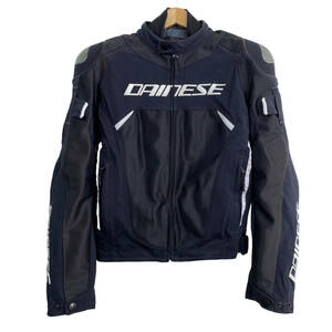 【即決】 DAINESE ダイネーゼ メッシュジャケット DINAMICA AIR D-DRY JACKET 黒系 ブラック系 サイズ52　3836-100