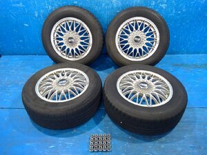 BBS RG173 16インチ アルミホイール16x7J/+45 5H PCD:114.3 シルバー 4本セット