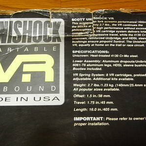 90's USA製 SCOTT x CLARK KENT スコット UNISHOCK-VR サスペンション フォーク MTB ROCKSHOX MANITOU IRD SHOWA FUNK AMP YETIの画像9