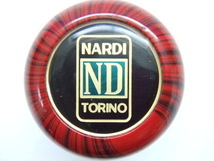 当時物 良品 4cm ナルディ 10×1.25 ウッド シフトノブ NARDI 旧車 赤 昭和 族車 高速有鉛 暴走族 ホットロッド ラブ灯 街道レーサー 10mm_画像1