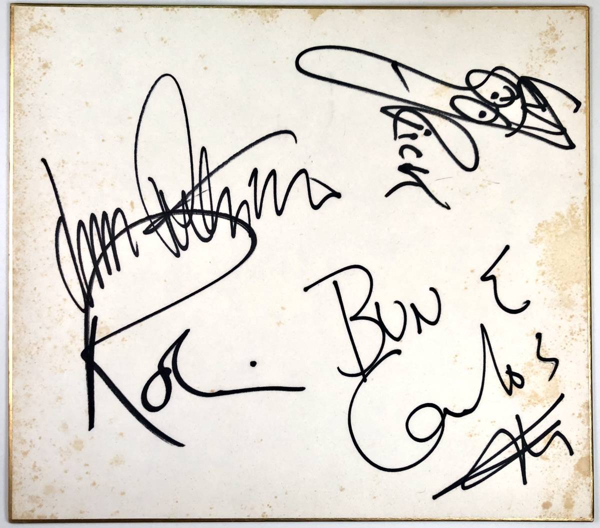 売れ筋がひ! B KINGの自筆サイン色紙 B ミュージシャン - brightontwp.org