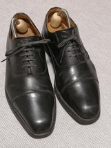 【定番】REGAL リーガル ストレートチップ ブラック 黒 25.0cm 内羽根 革靴 ビジネスシューズ _画像3