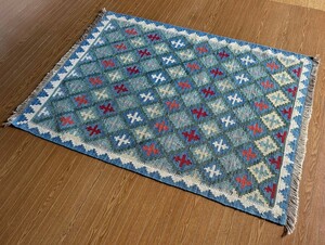 【170ｘ 124】イラン直輸入★シーラーズ産キリム・KILIM■3020-36-H