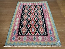 【175ｘ 126】イラン直輸入★シーラーズ産キリム・KILIM■3007-36-H_画像7