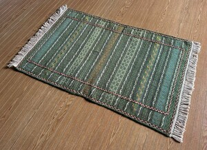 【130×85】イラン直輸入★ホラサン・KHORASAN産キリム・KILIM■3094-21-H