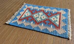 【60 ｘ 42】イラン直輸入★シーラーズ産キリム・KILIM■2901-3-H