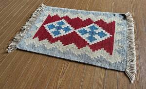 【61 ｘ 43】イラン直輸入★シーラーズ産キリム・KILIM■2903-3-H