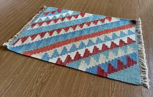 【90 ｘ 62】イラン直輸入★シーラーズ産キリム・KILIM■2929-12-H