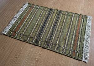 【155×102】イラン直輸入★ホラサン・KHORASAN産キリム・KILIM■3093-30-H