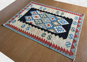 【205×155】イラン直輸入★シーラーズ産キリム・KILIM■3047-50-H