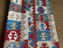 【150ｘ 103】イラン直輸入★シーラーズ産キリム・KILIM■2953-24-H_画像10