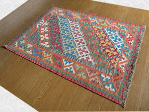 【205ｘ 154】イラン直輸入★シーラーズ産キリム・KILIM■3031-50-H