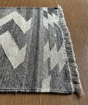 【136×91】イラン直輸入★シーラーズ産キリム・KILIM■3088-15-H_画像6