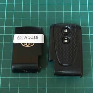 @TA5118 トヨタ 純正 スマートキー 2B キーレス パッソ ピクシス ダイハツ ムーヴ LA100S タント ココア コンテ エグゼ グレー