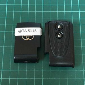 @TA5115 トヨタ 純正 スマートキー 2B キーレス パッソ ピクシス ダイハツ ムーヴ LA100S タント ココア コンテ エグゼ グレー