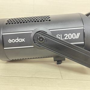 [ML8066]状態良！【godox/ゴドックス】SL200Ⅱ LED ビデオライト VIDEO LIGHT 撮影 電源ケーブル フード付きの画像6