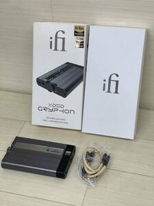 [ML8045] condition good![iFi-Audio/ I fai audio ]xDSD GryPhon headphone amplifier portable DAC amplifier original box USB cable attaching 