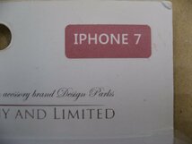 iPhone 8/7用(4.7インチ)対応 ROA　iPhone 7用　ソフトクリアケース 指ハート　Dparks DS8287i7_画像2